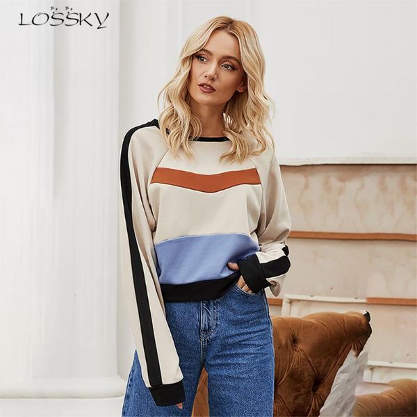 women's hoodies & sweatshirts women color block cropped hoodie casual loose sweatshirt korean fashion long sleeve vintage spring autumn, Black
women's hoodies & sweatshirts women color block cropped hoodie casual loose sweatshirt korean fashion long sleeve vintage spring autumn, Black