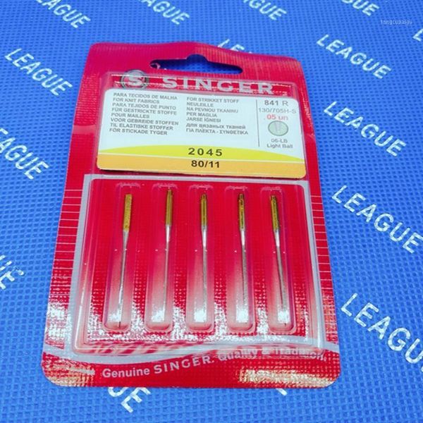 sewing notions & tools singer premium ball point machine needles 2045 - sizes 80/11,100/16- needle 1pack =5pcs, Black
sewing notions & tools singer premium ball point machine needles 2045 - sizes 80/11,100/16- needle 1pack =5pcs, Black
