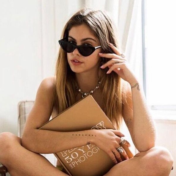 fashion cool sunglasses small frame women candy color lens sun glasses ladies shades, White;black
fashion cool sunglasses small frame women candy color lens sun glasses ladies shades, White;black