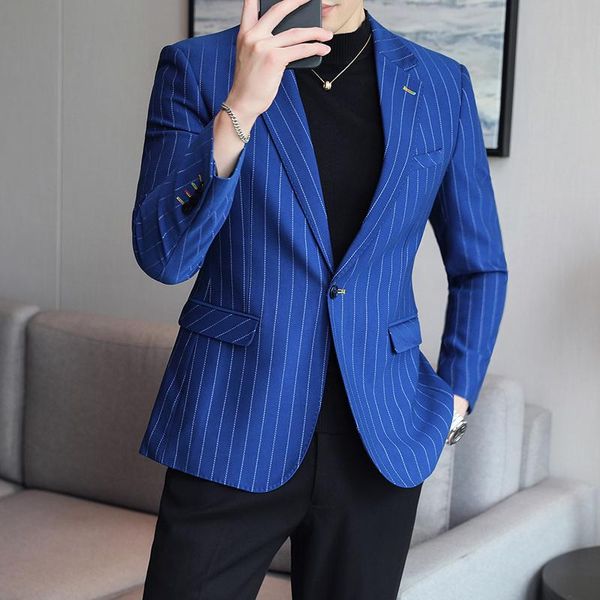 men's suits & blazers 2021 korean slim fit blazer jackets men clothing simple buttons business formal wear casual suit coats s-, White;black
men's suits & blazers 2021 korean slim fit blazer jackets men clothing simple buttons business formal wear casual suit coats s-, White;black