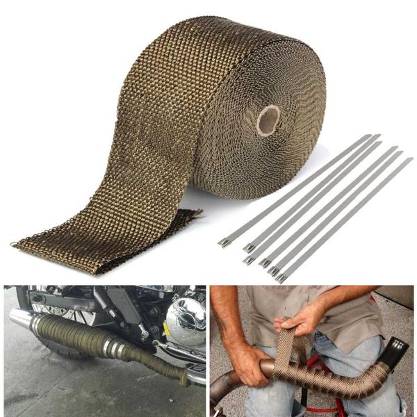 motorcycle exhaust system 15m*50mm thermal tape header heat wrap resistant downpipe for car accessories
motorcycle exhaust system 15m*50mm thermal tape header heat wrap resistant downpipe for car accessories