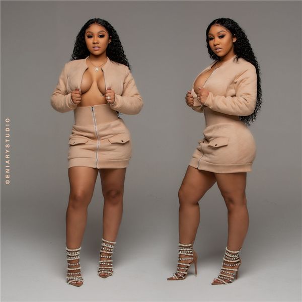 women two piece outfits long sleeve cardigan coat 2pcs dress solid color womens designer clothes, White
women two piece outfits long sleeve cardigan coat 2pcs dress solid color womens designer clothes, White