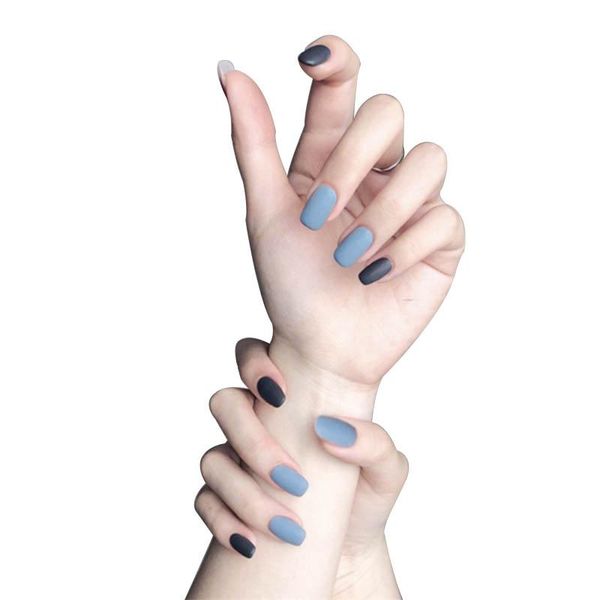 false nails 24pcs matte artificial with glue for office home nail tips black light blue jump color short fake press on girls, Red;gold
false nails 24pcs matte artificial with glue for office home nail tips black light blue jump color short fake press on girls, Red;gold