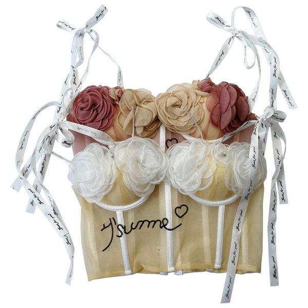 women's shapers rose mesh gauze corset bras, lace up 7 fishbones waist training cropped for female, party club vest, Black;white
women's shapers rose mesh gauze corset bras, lace up 7 fishbones waist training cropped for female, party club vest, Black;white