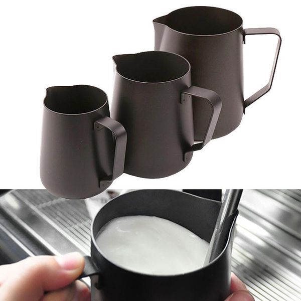 coffee pots non-stick stainless steel pitcher milk frothing jug 350/600ml espresso craft latte
coffee pots non-stick stainless steel pitcher milk frothing jug 350/600ml espresso craft latte