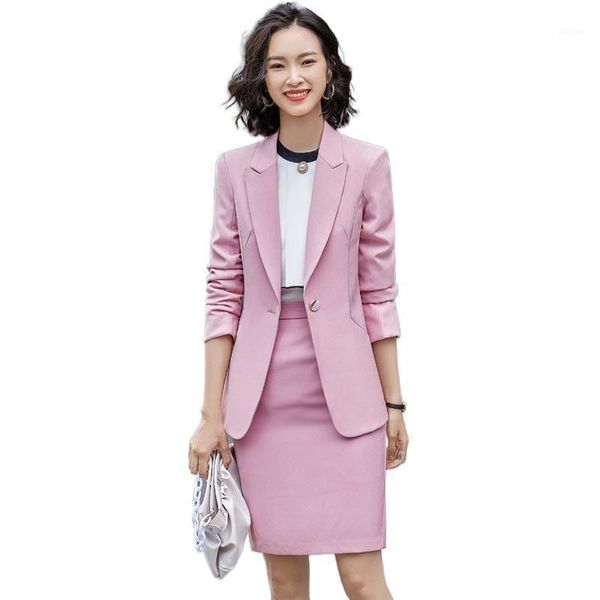 women's suits 2 piece elegant formal pink skirt suit fashion binding blazer office lady uniform designs women business sets two dress, White
women's suits 2 piece elegant formal pink skirt suit fashion binding blazer office lady uniform designs women business sets two dress, White