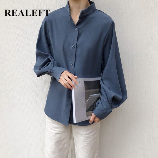 autumn winter white blouse women's suede lantern sleeve formal shirt lapel ladies chic streetwear 210428
autumn winter white blouse women's suede lantern sleeve formal shirt lapel ladies chic streetwear 210428