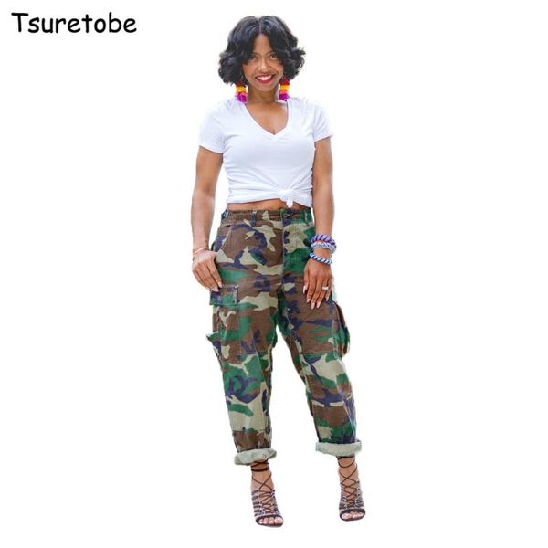 women's pants & capris tsuretobe autumn camouflage loose high waist women streetwear wide leg ladies fashion cuffs boyfriend trousers f, Black;white
women's pants & capris tsuretobe autumn camouflage loose high waist women streetwear wide leg ladies fashion cuffs boyfriend trousers f, Black;white