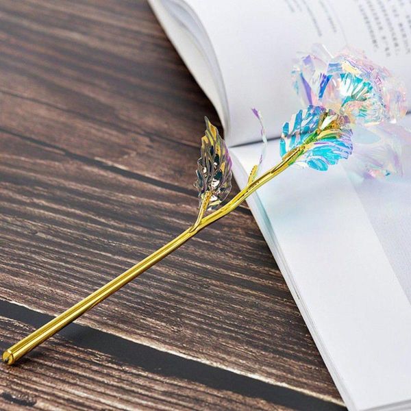 1pcs artificial gold foil rose romantic valentine's day gift wedding decor 24k bouquet luminous color decorative flowers & wreaths
1pcs artificial gold foil rose romantic valentine's day gift wedding decor 24k bouquet luminous color decorative flowers & wreaths
