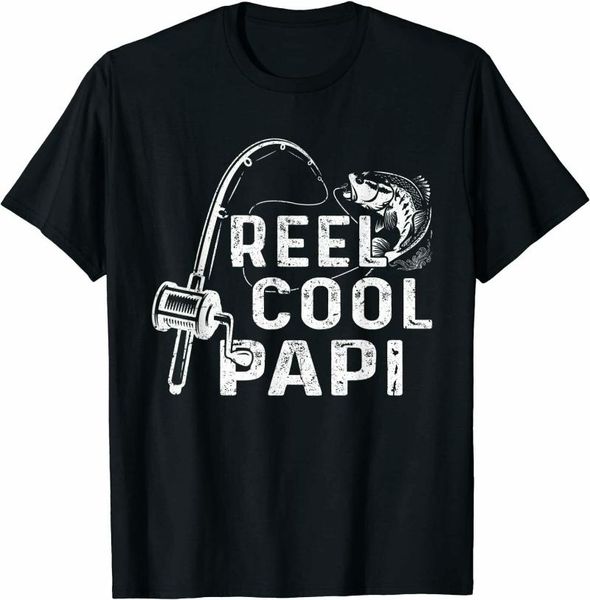 men's t-shirts men vintage reel cool papi fishing dad grandpa gift fathers day t-shirt, White;black
men's t-shirts men vintage reel cool papi fishing dad grandpa gift fathers day t-shirt, White;black