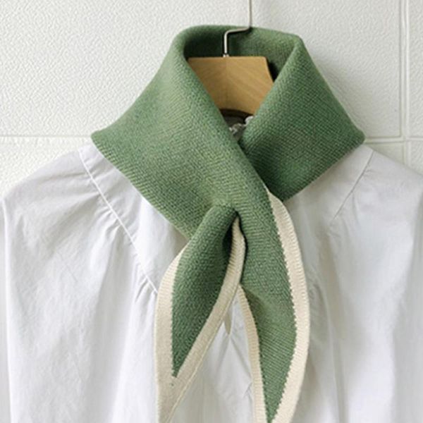 scarves winter woolen knit elastic bow cross warm scarf female solid color women triangular scarve soft false collar neck guard bib, Blue;gray
scarves winter woolen knit elastic bow cross warm scarf female solid color women triangular scarve soft false collar neck guard bib, Blue;gray