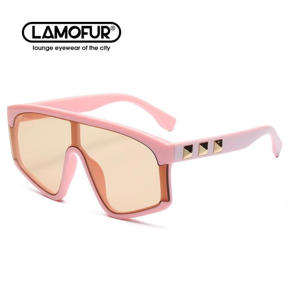 sunglasses lamofur arrival of oversized flat viper for 2021 party self-s driving uv400 women 8061, White;black
sunglasses lamofur arrival of oversized flat viper for 2021 party self-s driving uv400 women 8061, White;black