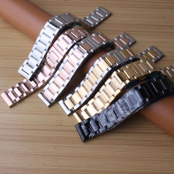 watch bands stainless steel bracelet solid metal watchband general strap 18 20 21 22 23 24mm wristwatches band hook common belts, Black;brown
watch bands stainless steel bracelet solid metal watchband general strap 18 20 21 22 23 24mm wristwatches band hook common belts, Black;brown