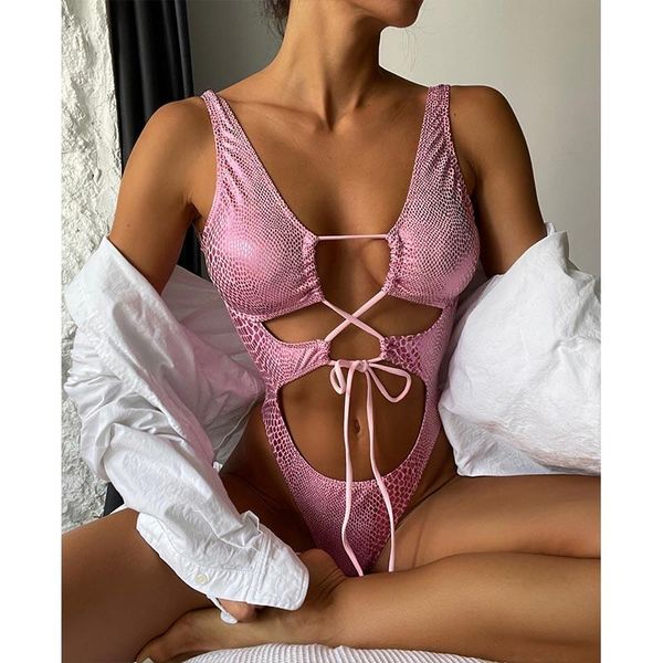 one-piece suits cut out swimwear women swimsuit with sequins bandage bathing hollow one piece suit pink color beachwear biquini
one-piece suits cut out swimwear women swimsuit with sequins bandage bathing hollow one piece suit pink color beachwear biquini