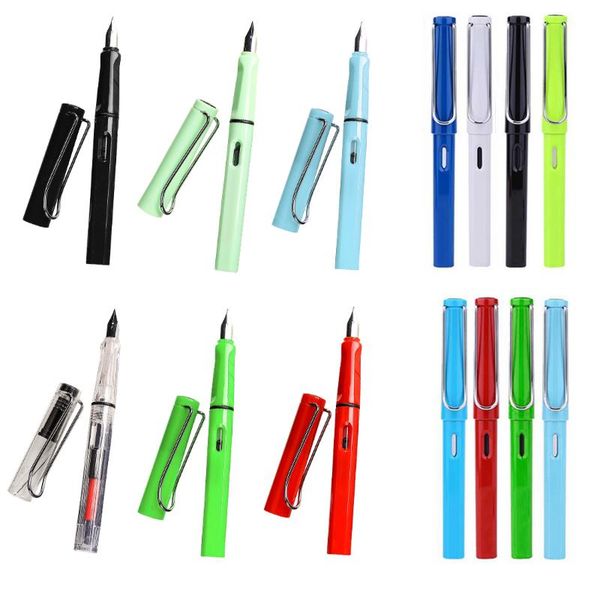 fountain pens fangnymph 0.5mm 0.38mm colorful fashion pen replaceable ink business student stationery
fountain pens fangnymph 0.5mm 0.38mm colorful fashion pen replaceable ink business student stationery