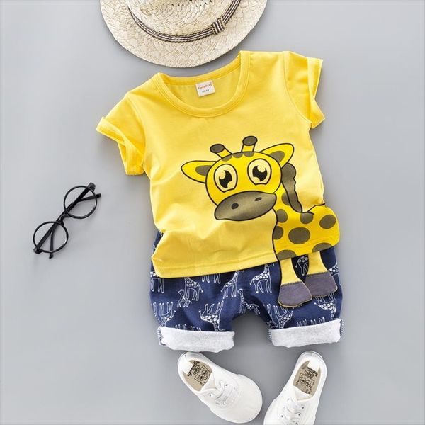 summer kids baby clothes set for boys cut cartoon animal infant clothing suit giraffe t shirt toddler outfit 1, White
summer kids baby clothes set for boys cut cartoon animal infant clothing suit giraffe t shirt toddler outfit 1, White