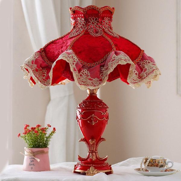 european red table lamp bedside bedroom living room desk lamps wedding home decor led stand light fixtures nightstand
european red table lamp bedside bedroom living room desk lamps wedding home decor led stand light fixtures nightstand