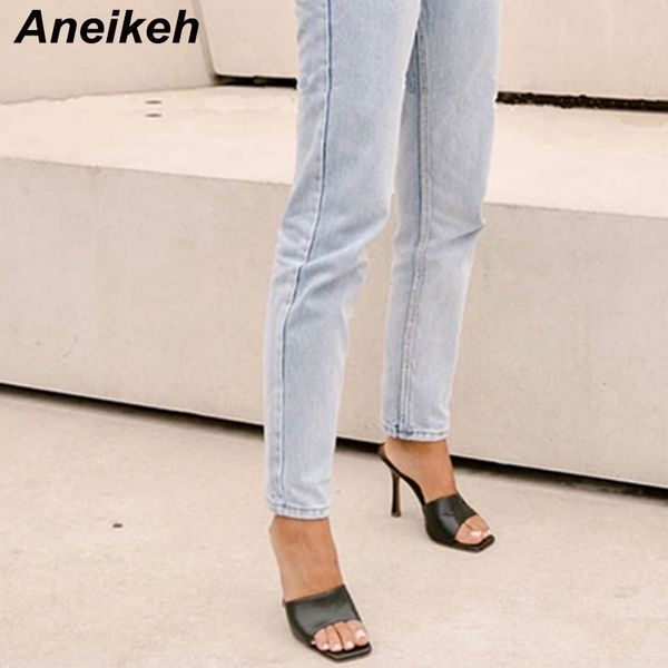 pu square toe mules thin high heels women slides peep slip on summer party rome pumps shallow slippers 210507, Black
pu square toe mules thin high heels women slides peep slip on summer party rome pumps shallow slippers 210507, Black