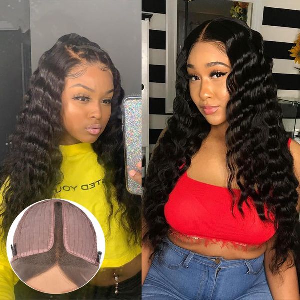 loose deep wave 13x1 lace part wig malaysia human hair wigs for black women 180% density natural color, Black;brown
loose deep wave 13x1 lace part wig malaysia human hair wigs for black women 180% density natural color, Black;brown
