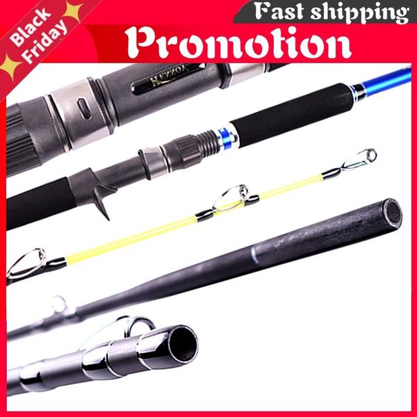 boat fishing rods never broken 1.8m popping rod spinning casting jigging 2 section 50kg drag fast action saltwater
boat fishing rods never broken 1.8m popping rod spinning casting jigging 2 section 50kg drag fast action saltwater