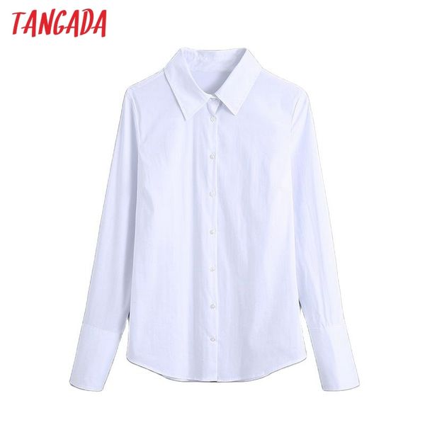 women white classic shirt turn down collar long sleeve chic female casual blusas be117 210416
women white classic shirt turn down collar long sleeve chic female casual blusas be117 210416