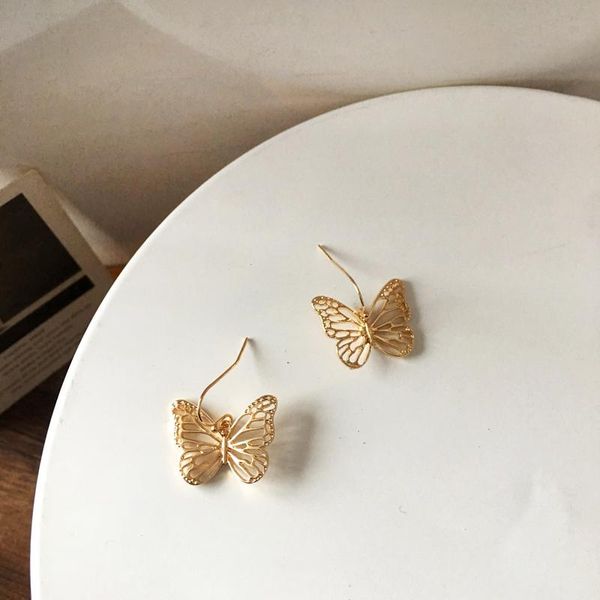 dangle & chandelier sweet korean temperament butterfly earrings selling trendy jewelry metal alloy hollow drop for girl gifts, Silver
dangle & chandelier sweet korean temperament butterfly earrings selling trendy jewelry metal alloy hollow drop for girl gifts, Silver