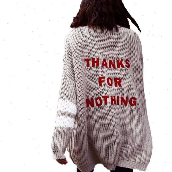 newdiscvry fashion letter embroidery cardigan women sweater classic spring autumn knitted coat female casual long, White;black
newdiscvry fashion letter embroidery cardigan women sweater classic spring autumn knitted coat female casual long, White;black