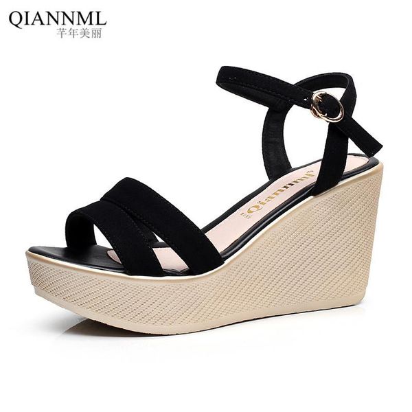 qiannml size 33-43 women's wedges sandals summer shoes 2021 ankle buckle platform women high heels office shoe, Black
qiannml size 33-43 women's wedges sandals summer shoes 2021 ankle buckle platform women high heels office shoe, Black