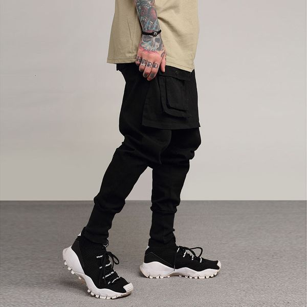 men's pants men fashion casual skirt street cargo trousers male rock punk hip hop dancer harem jogger sweatpants nbhb, Black
men's pants men fashion casual skirt street cargo trousers male rock punk hip hop dancer harem jogger sweatpants nbhb, Black
