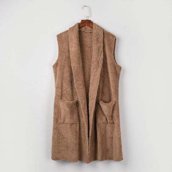 Women's Vests Spring Winter Sleeveless Vest Women Long Female Waistcoat Jacket Fleece Fur Plus EXKO, Black;white
Women's Vests Spring Winter Sleeveless Vest Women Long Female Waistcoat Jacket Fleece Fur Plus EXKO, Black;white
