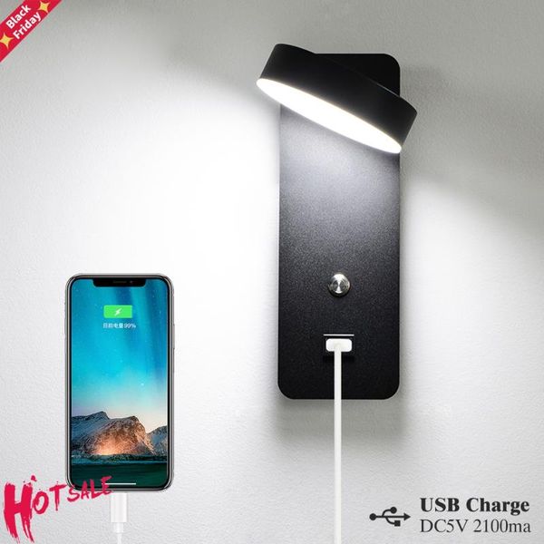 led indoor wall lamps with switch usb charge light 3 color 9w lighting for home bedside stairway sconce luminaria
led indoor wall lamps with switch usb charge light 3 color 9w lighting for home bedside stairway sconce luminaria