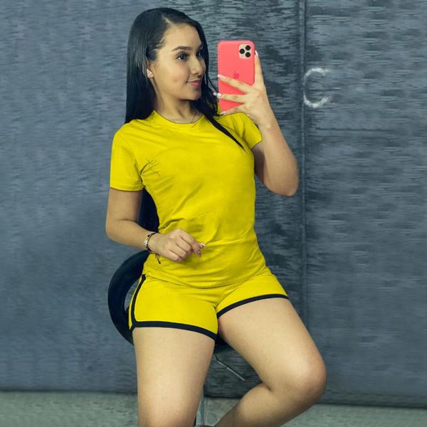 women's tracksuits loungewear two piece sport suit for women 2021 summer o-neck short sleeve loose t-shirts and workout biker co-ord ou, Gray
women's tracksuits loungewear two piece sport suit for women 2021 summer o-neck short sleeve loose t-shirts and workout biker co-ord ou, Gray
