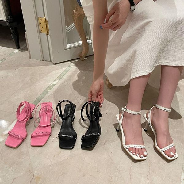 sandals 2021 summer fashion brand design women sandal shoes thin high heel ladies pumps narrow band female gladiator, Black
sandals 2021 summer fashion brand design women sandal shoes thin high heel ladies pumps narrow band female gladiator, Black