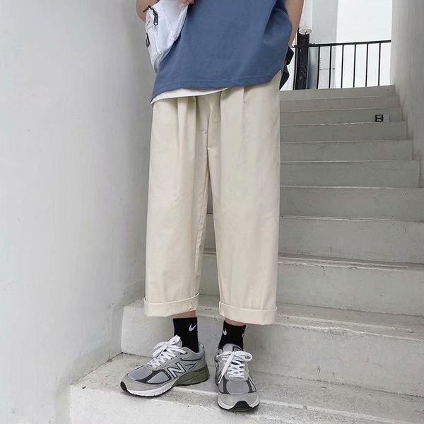 streetwear men's korean fashion pants wide leg jogger 2021 men khaki brown black loose
streetwear men's korean fashion pants wide leg jogger 2021 men khaki brown black loose