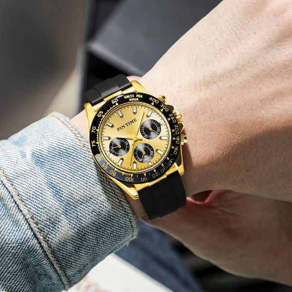 fashion gold men es mens 2020 luxury brand chronograph quartz iced out watch clock sports wristwatch reloj hombre, Slivery;brown
fashion gold men es mens 2020 luxury brand chronograph quartz iced out watch clock sports wristwatch reloj hombre, Slivery;brown
