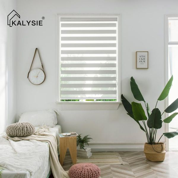 blinds kalysie modern zebra binds double layer window shutters dust proof custome made for home decoration
blinds kalysie modern zebra binds double layer window shutters dust proof custome made for home decoration