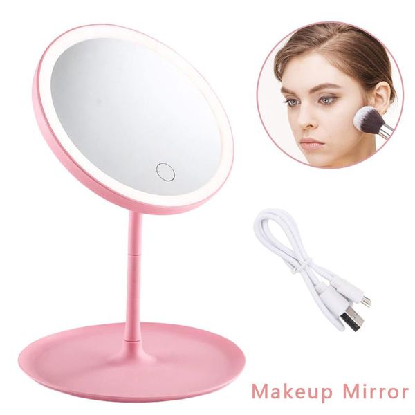 compact mirrors 3 colors multi-function makeup mirror led touch luminous table with light fill face usb travel folding tool
compact mirrors 3 colors multi-function makeup mirror led touch luminous table with light fill face usb travel folding tool