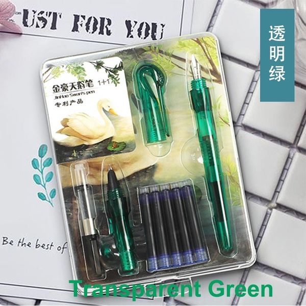fountain pens jinhao the swan suit pen 0.38mm with 0.5mm black ink color series student stationery supplies
fountain pens jinhao the swan suit pen 0.38mm with 0.5mm black ink color series student stationery supplies