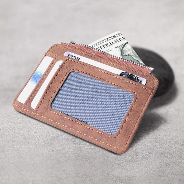 card holders fashion zipper holder bag id pu leather buckle wallet business cover coin purse, Brown;gray
card holders fashion zipper holder bag id pu leather buckle wallet business cover coin purse, Brown;gray