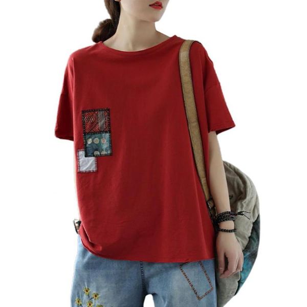 women's t-shirt summer women fashion solid color retro short sleeves o neck slim plus siz breathable comfortable, White
women's t-shirt summer women fashion solid color retro short sleeves o neck slim plus siz breathable comfortable, White