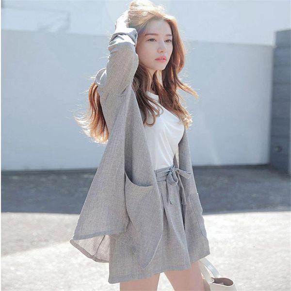 casual dresses summer women cotton and linen two piece sets female solid suit jacket+short pant set single button loose l81 j014, Black;gray
casual dresses summer women cotton and linen two piece sets female solid suit jacket+short pant set single button loose l81 j014, Black;gray