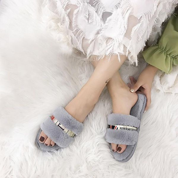 slippers women's open-toe indoor cotton soft bottom anti-skid lazy home shoes winter warm plush for guest women girls, Black
slippers women's open-toe indoor cotton soft bottom anti-skid lazy home shoes winter warm plush for guest women girls, Black