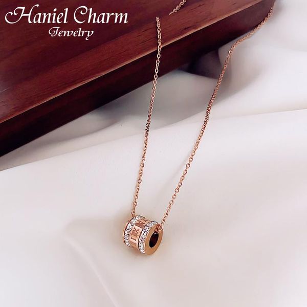 chains jewelry rose gold stainless steel roman numeral crystal necklace christmas gift female charm for women, Silver
chains jewelry rose gold stainless steel roman numeral crystal necklace christmas gift female charm for women, Silver