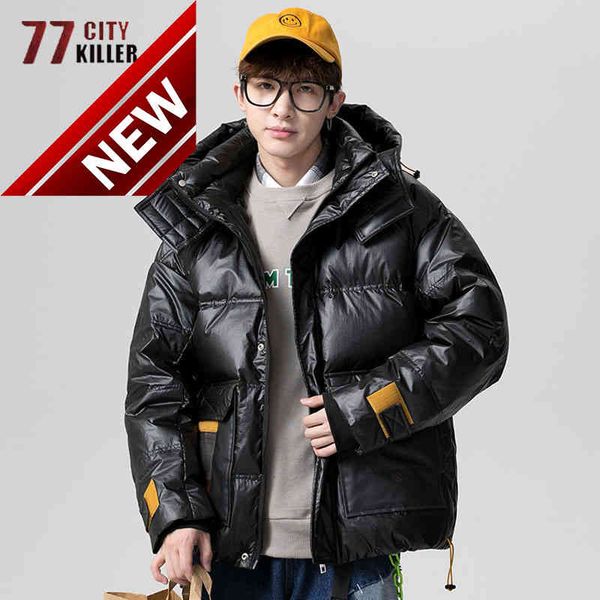 fashion white duck down jackets mens winter thicken warm quilted puffer for male parkas casual hooded jacket, Black
fashion white duck down jackets mens winter thicken warm quilted puffer for male parkas casual hooded jacket, Black