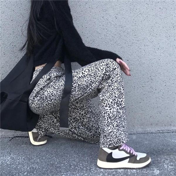 women's pants & capris men's and casual ins trend leopard print four seasons wild wide-legged straight drape washable trousers loo, Black;white
women's pants & capris men's and casual ins trend leopard print four seasons wild wide-legged straight drape washable trousers loo, Black;white