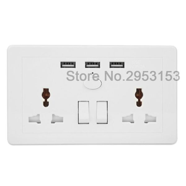 smart power plugs universal standard 3 ports usb socket multifunction uk au plug panel wall charging with on/off switch
smart power plugs universal standard 3 ports usb socket multifunction uk au plug panel wall charging with on/off switch