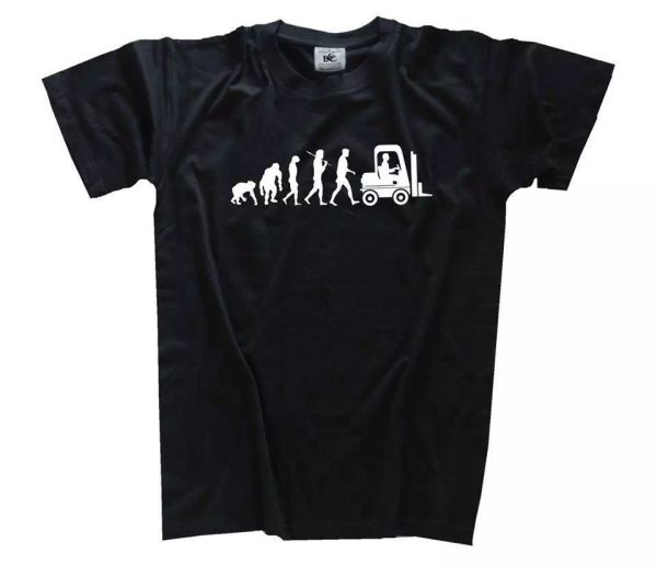 edizione standard impilatore evolution driver carrello elevatore t-shirt, White;black
edizione standard impilatore evolution driver carrello elevatore t-shirt, White;black