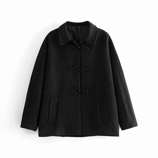 fashion windbreaker jacket elegant chinese style loose solid color long-sleeved female winter 210521, Black;brown
fashion windbreaker jacket elegant chinese style loose solid color long-sleeved female winter 210521, Black;brown