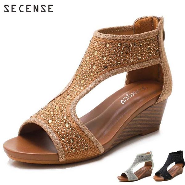 dress shoes bohemia back zipper sandals rhinestone 5cm slope heel black brown green fashion thick bottom footwear ins
dress shoes bohemia back zipper sandals rhinestone 5cm slope heel black brown green fashion thick bottom footwear ins