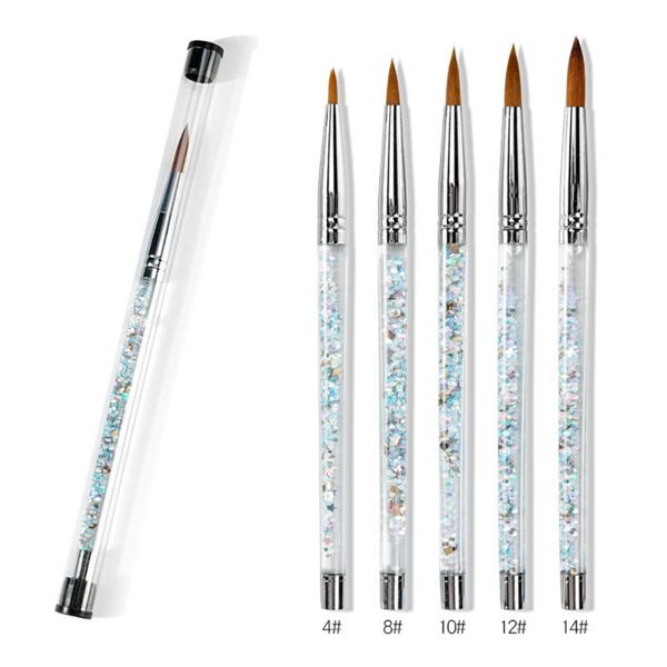 nail art kits 1 pc brush nylon crystal handle acrylic uv gel carving glitter pen gradient manicure diy tools
nail art kits 1 pc brush nylon crystal handle acrylic uv gel carving glitter pen gradient manicure diy tools